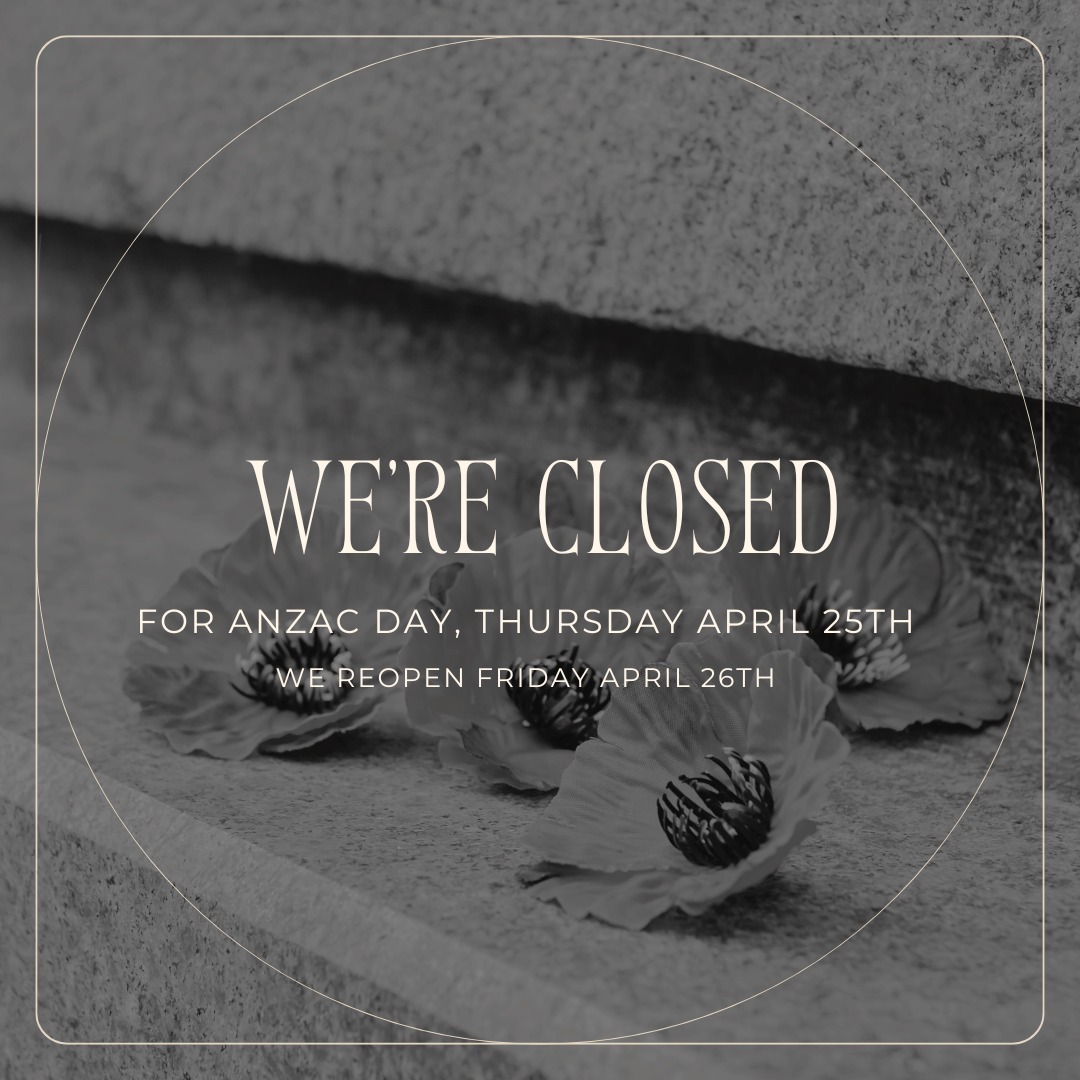 Le Coq & Fish closed on Anzac Day 25 Apr 2024
